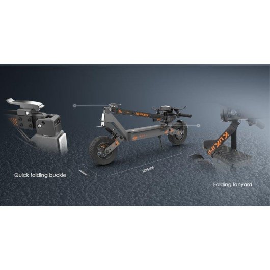 Monopattino elettrico KuKirin G4 60V 20Ah Autonomia 75km Pneumatici 11" Fuoristrada Freni a disco