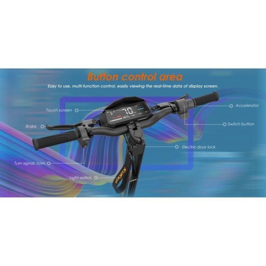 Monopattino elettrico KuKirin G4 60V 20Ah Autonomia 75km Pneumatici 11" Fuoristrada Freni a disco