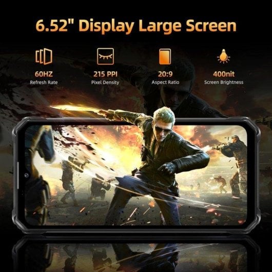 Oukitel WP23 Plus 4G 8GB 6.52" 256GB Negro batería larga duración
