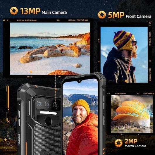 Oukitel WP23 Plus 4G 8GB 6.52" 256GB Negro batería larga duración