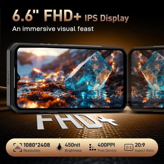 Oukitel WP39 Pro 5G Negro 12GB 512GB 6.6" Batería duradera