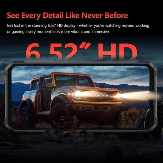 Oukitel WP53 Pro 4G Noir 8GB 256GB 6,52" Caméra 50MP