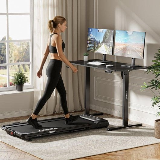 Estructura de Escritorio Elevable Eléctrica Sense7 NOJO Light Negro