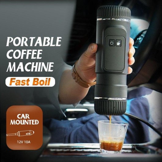 Tragbare Kapselkaffeemaschine SZSMART Kcz04 80ml 15 Bar für Auto