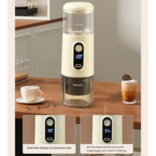 Cafetière à capsules portable Dudao KC02 SZSMART 100ml pour voiture