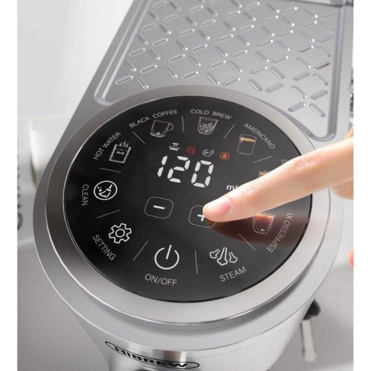 Espressomaschine HiBREW H13 1,3L 20 Bar Weiß Touchscreen