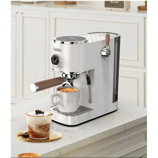 Espressomaschine HiBREW H13 1,3L 20 Bar Weiß Touchscreen