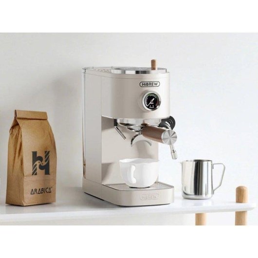Espressomaschine HiBREW H13 1,3L 20 Bar Weiß Touchscreen
