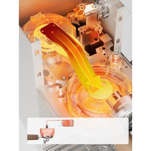Espressomaschine HiBREW H13 1,3L 20 Bar Weiß Touchscreen