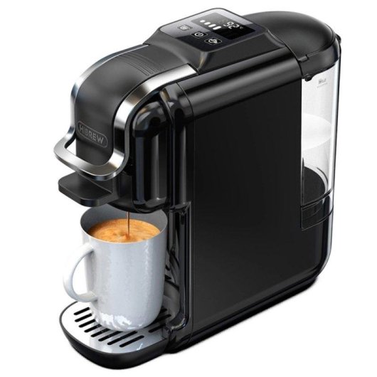 HiBREW H2C Espressomaschine 600 ml 20 Bar 5-in-1 Touchscreen Schwarz