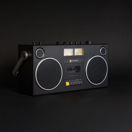 Altavoces We Are Rewind Boombox Bluetooth 104W con grabador cassette y micrófono