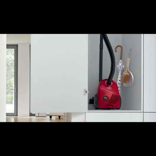 Staubsauger mit Beutel Bosch Serie 2 BGLS2RD1 600W 3,5 L Schwarz Rot