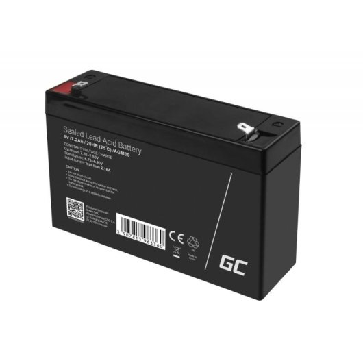 Batteria AGM Green Cell AGM39 6V 7200 mAh