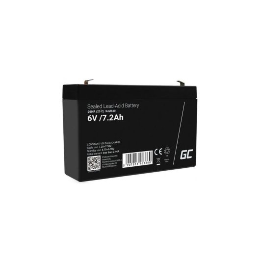 Batteria AGM Green Cell AGM39 6V 7200 mAh