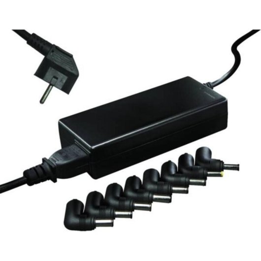Cargador Universal para Portátil Vivanco 90W con 8 Conectores