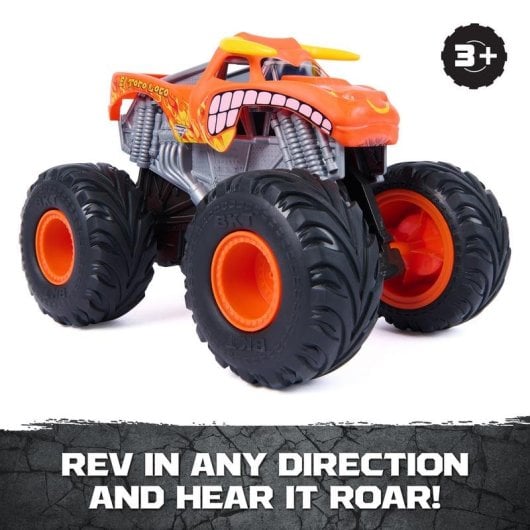 Camión Monstruo SPIN MASTER Monster Jam Rev 'N Roar El Toro Loco 1:15