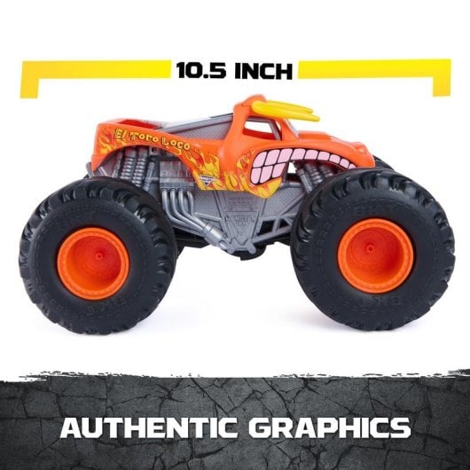 Camión Monstruo SPIN MASTER Monster Jam Rev 'N Roar El Toro Loco 1:15