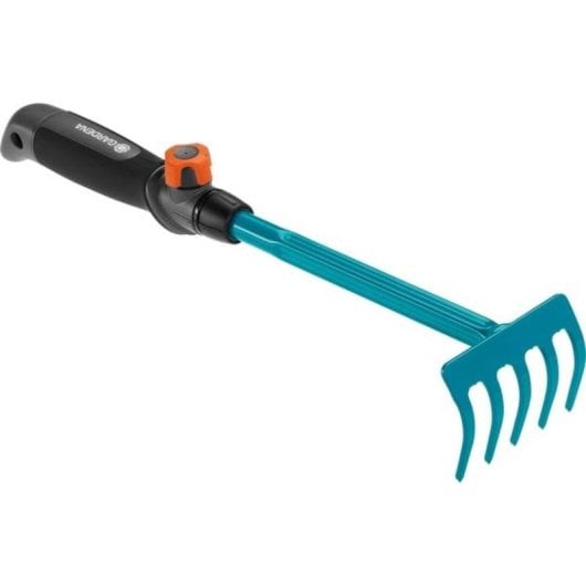 Rastrillo Manual Gardena Combisystem 5 Púas de Acero 85 mm