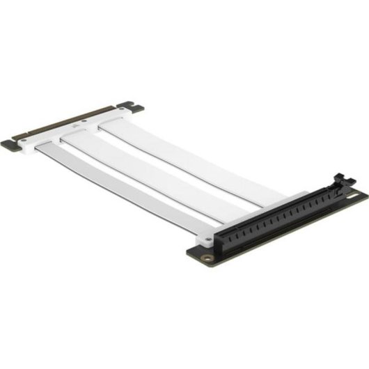 Cabo elevador Corsair Premium PCIe 5.0 x16 branco 17,5 cm