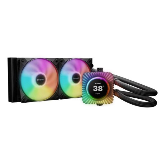 Refrigeration Liquide Be quiet Light Loop IO LCD 240mm 2 Ventilateurs RGB