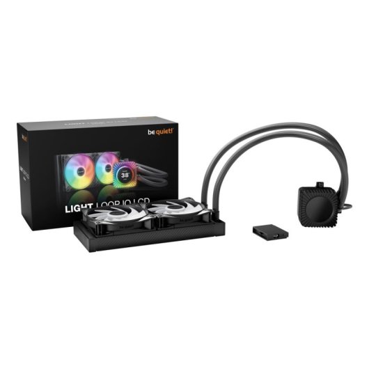 Refrigeration Liquide Be quiet Light Loop IO LCD 240mm 2 Ventilateurs RGB