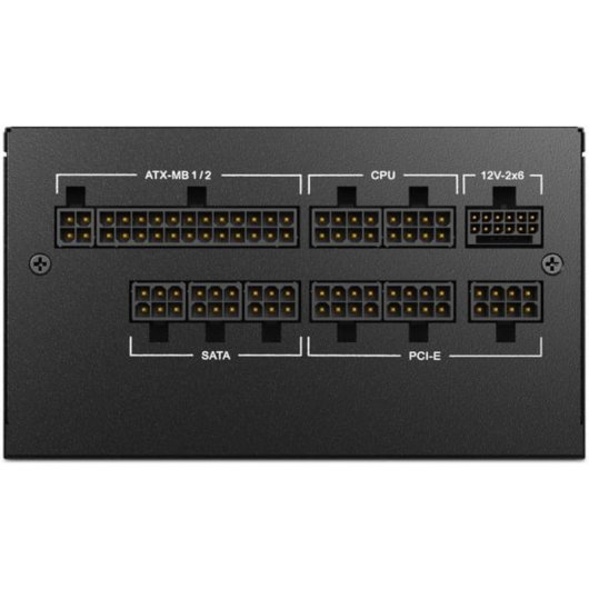 Fuente de alimentación Sharkoon Rebel P20 Gen2 1000W Certificación Cybenetics Gold modular