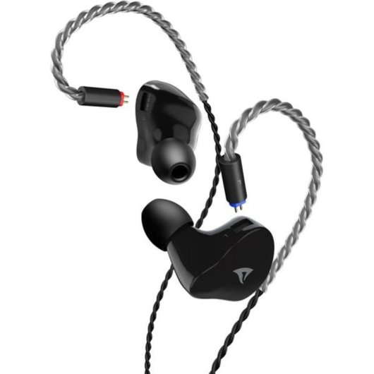 Auricolari Sharkoon Stealthbite con cavo jack 3,5 mm, microfono rimovibile, nero