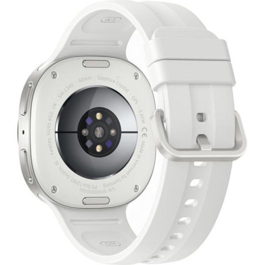 HP Samsung Galaxy Watch9 Bluetooth GPS NFC 40mm Plata Correa Crema Talla Única