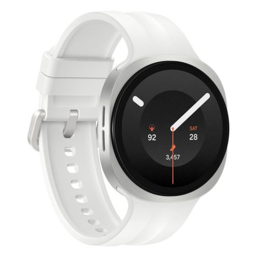 HP Samsung Galaxy Watch9 Bluetooth GPS NFC 40mm Plata Correa Crema Talla Única