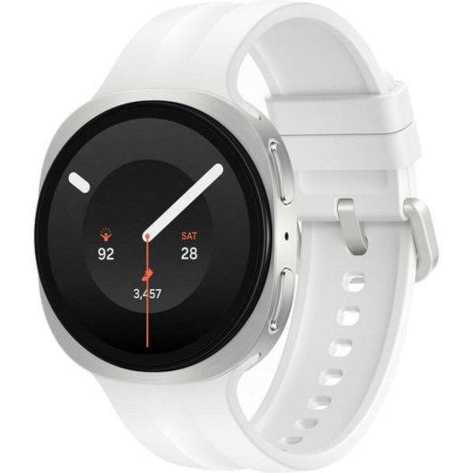 HP Samsung Galaxy Watch9 Bluetooth GPS NFC 40mm Plata Correa Crema Talla Única