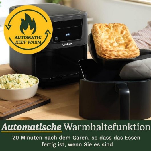 Friggitrice ad Aria Cuisinart AFS8OBLE 7,6L 2000W con 7 programmi touch