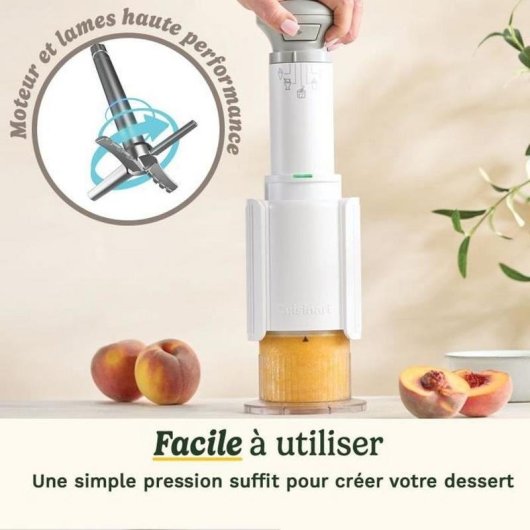 Máquina de helados y batidos Cuisinart ICEFD10E 250 W 720 ml Blanco