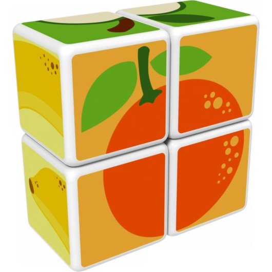 Geomag Magicube Les Fruits Set Magnétique MAB01 7 pièces