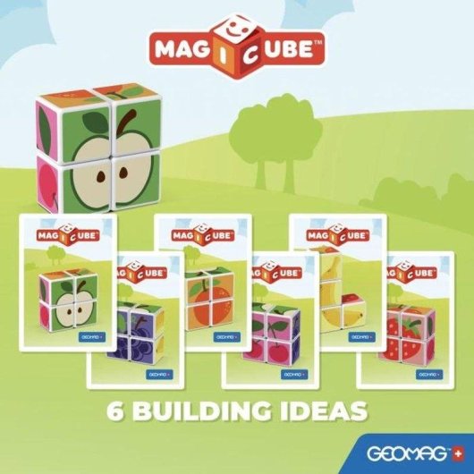Geomag Magicube Les Fruits Set Magnétique MAB01 7 pièces