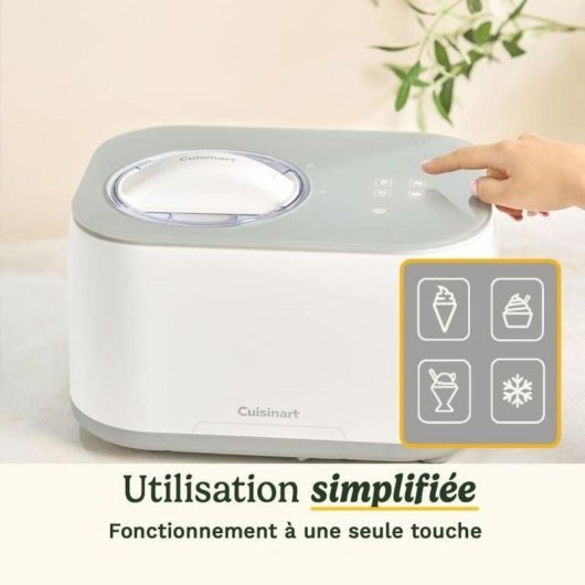 Heladera Cuisinart EasyFreeze 0,95 L Blanco
