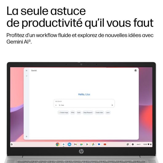 Ordinateur portable HP Chromebook 14a-nm0000nfx 14" MediaTek Kompanio 4GB 128GB ChromeOS