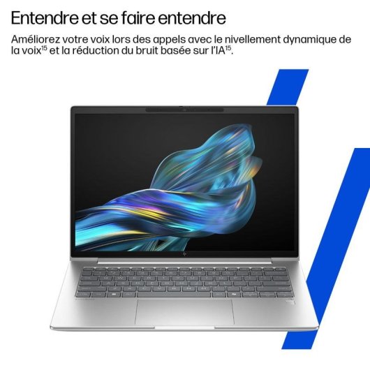 Ordinateur portable HP EliteBook 6 G1a 14" AMD Ryzen AI 5 340 32 Go Radeon 840M Windows 11 Pro 512 Go SSD écran antireflet