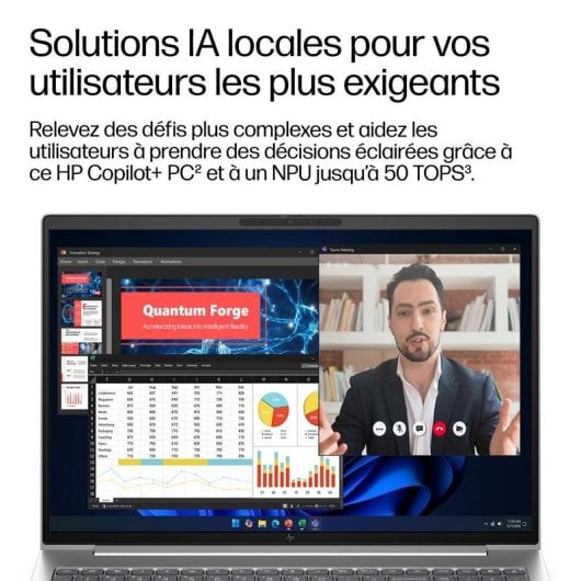 Ordinateur portable HP EliteBook 6 G2a 16" AMD Ryzen AI 5 16Go 512Go SSD Radeon 840M Windows 11 Pro