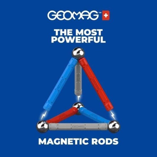 Geomag Classic Panels Rocket Nasa Magnétique 70 pièces