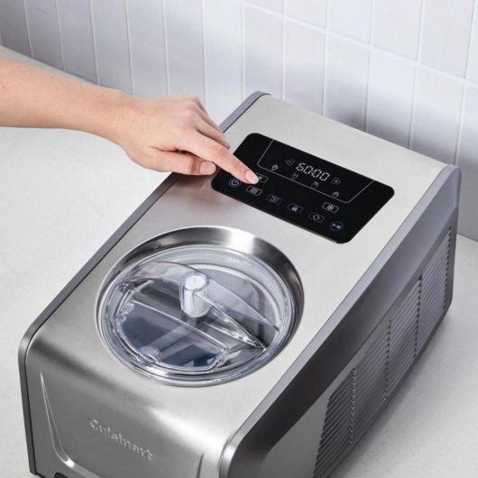 Heladora Cuisinart ICE150E compresor 1,5 L acero inoxidable LED