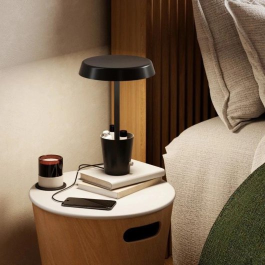 Lâmpada de mesa inteligente Nanoleaf Umbra Cup Wi-Fi 6E 16M cores regulável