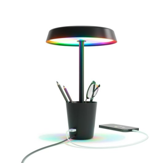 Lâmpada de mesa inteligente Nanoleaf Umbra Cup Wi-Fi 6E 16M cores regulável