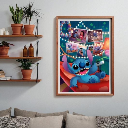 Puzzle Clementoni Disney Stitch 1000 Teile mehrfarbig