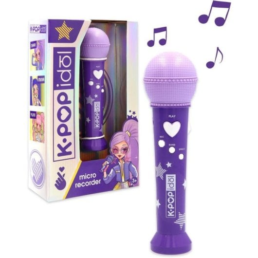 Microfone de brinquedo IMC TOYS K-POP roxo