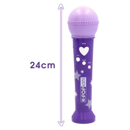 Microfone de brinquedo IMC TOYS K-POP roxo