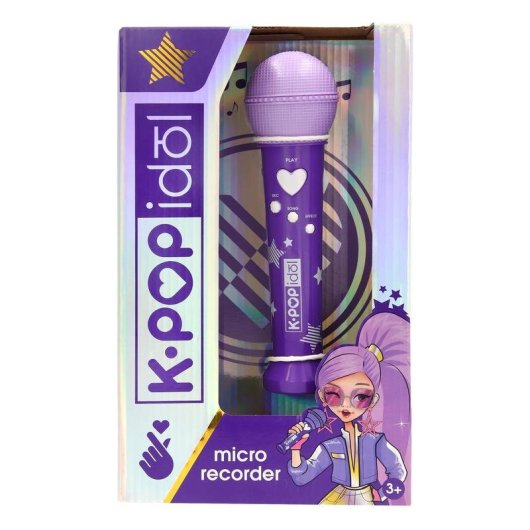 Microfone de brinquedo IMC TOYS K-POP roxo