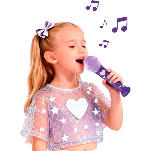 Microfone de brinquedo IMC TOYS K-POP roxo