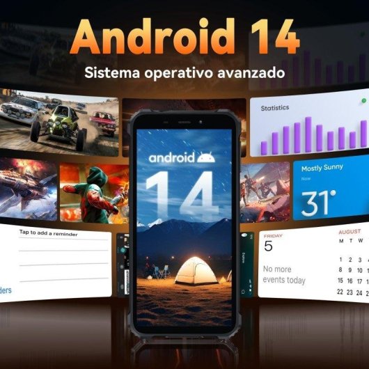 Oukitel G3 4G 4GB 6" 128GB Nero Batteria lunga durata