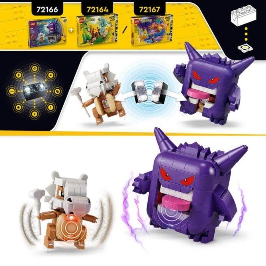 LEGO Pokémon SMART Play Enfrentamiento Tenebroso 72166 782 piezas