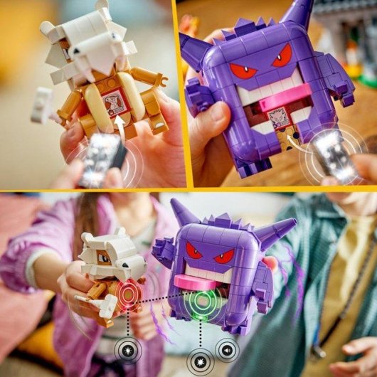 LEGO Pokémon SMART Play Enfrentamiento Tenebroso 72166 782 piezas
